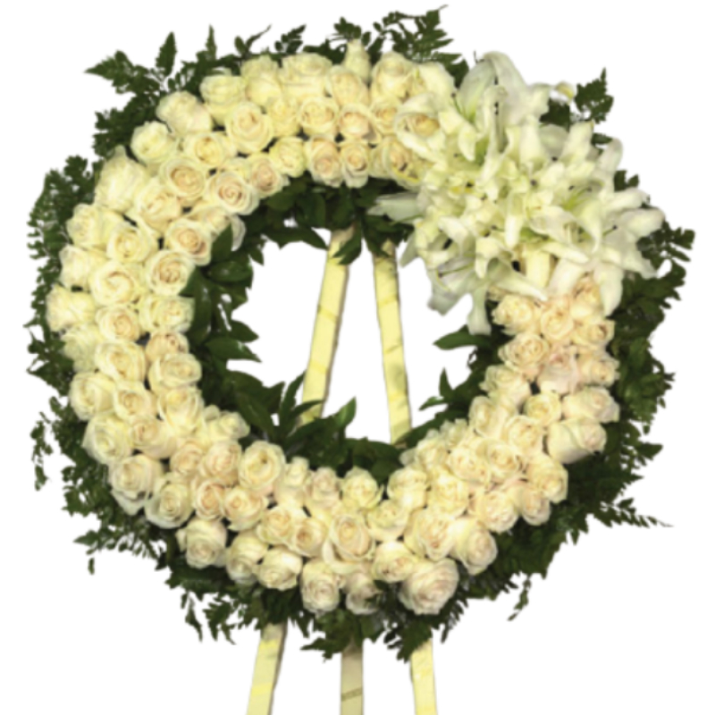 Rosas, Lirios San José y Follaje 5613