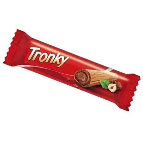 Barra de Chocolate con avellanas Tronky 18g