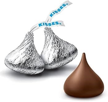 Hershey's Caramelos de Chocolate Kisses 3PAck