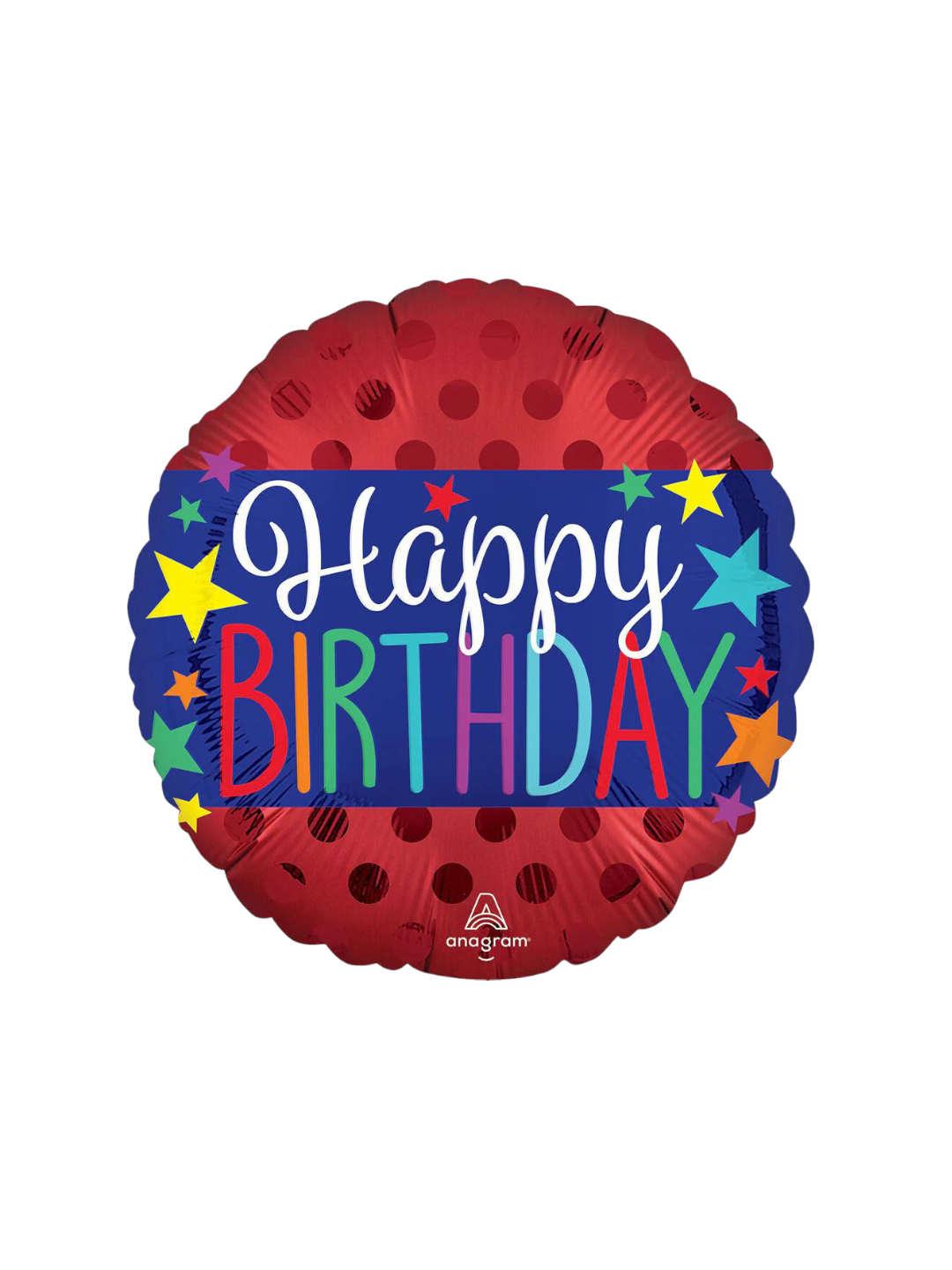 Globo Standard Happy birthday Rojo #18