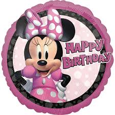 Globo Minnie Happy Birthday. 17 Pulgadas